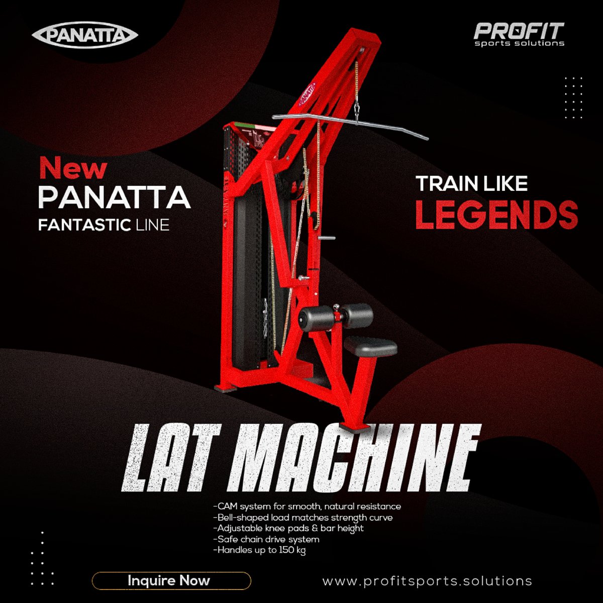 Profitspor99960's tweet image. The new Panatta Fantastic Line has landed.

From chain-driven safety to a CAM system that mirrors your natural strength curve, every detail is engineered for results.

#panatta #fantasticline #chaindriven #camsystem