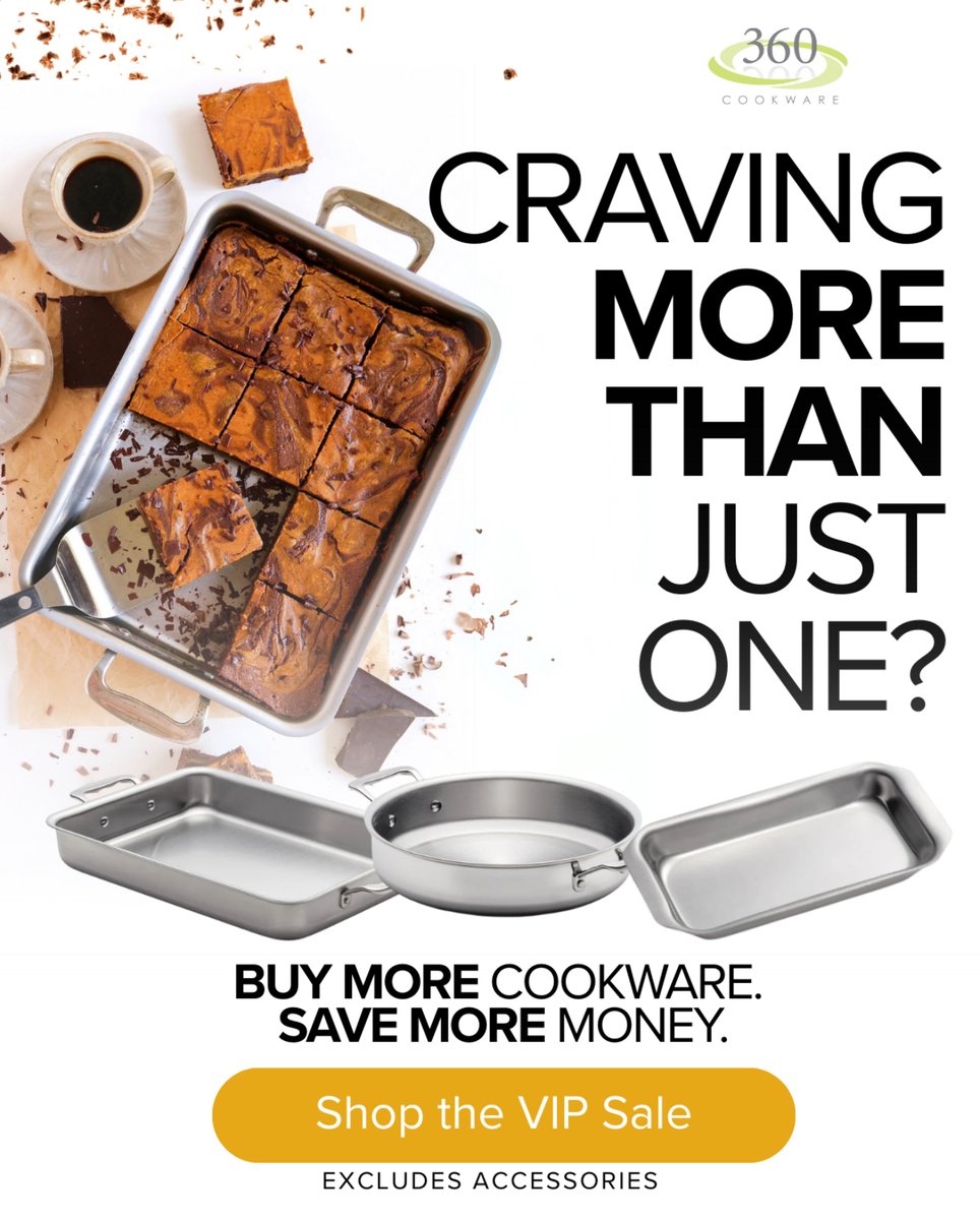 Now through the 25th save!!

Buy More, Save More VIP OPEN
Buy 2 items, save 20%
Buy 3 items, save 30%
Excluding all accessories

No code necessary!

#healthycooking #healthy #nontoxic #bestcookware #healthycookware #nontoxiccookware