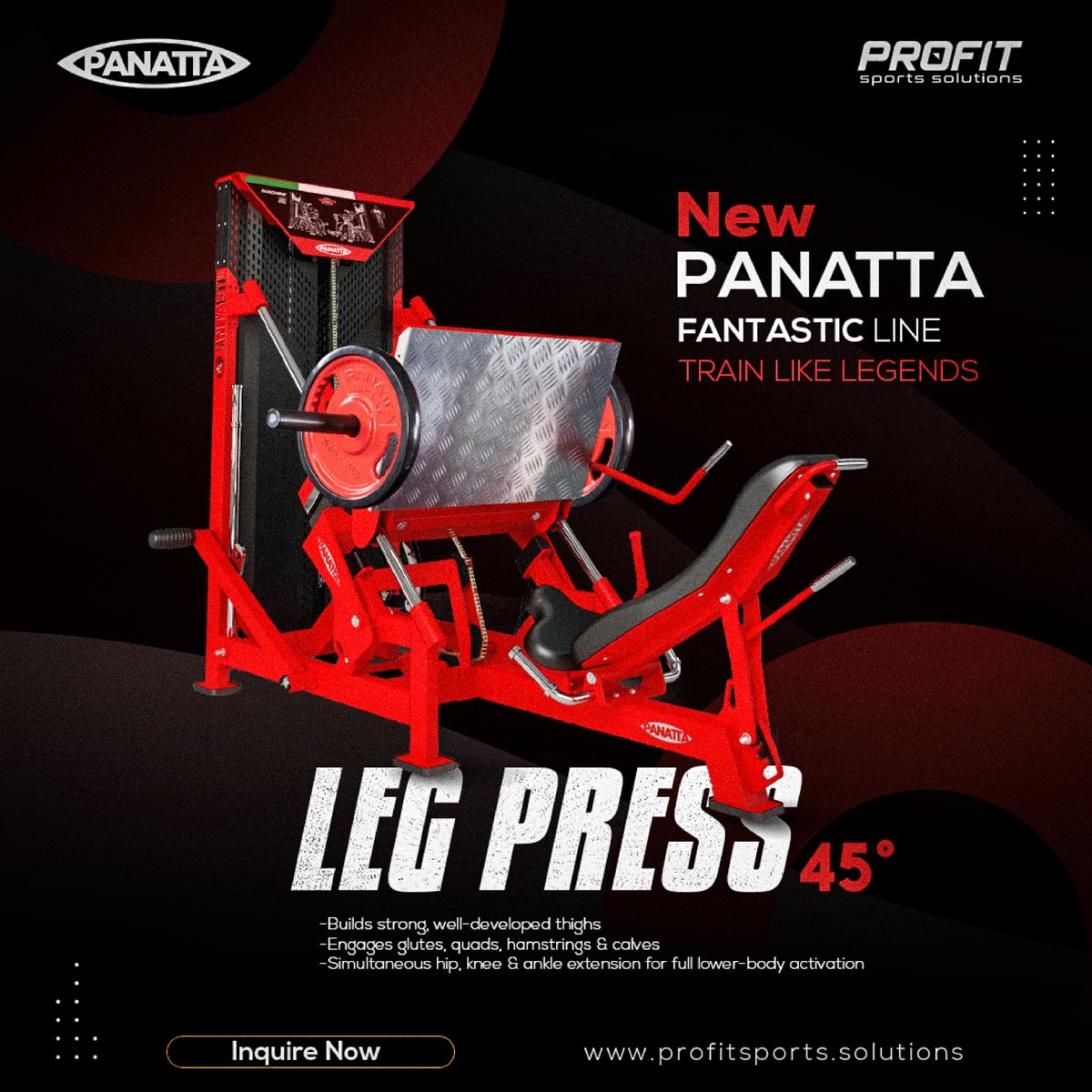 Profitspor99960's tweet image. The new Panatta Fantastic Line has landed.

From chain-driven safety to a CAM system that mirrors your natural strength curve, every detail is engineered for results.

#panatta #fantasticline #chaindriven #camsystem