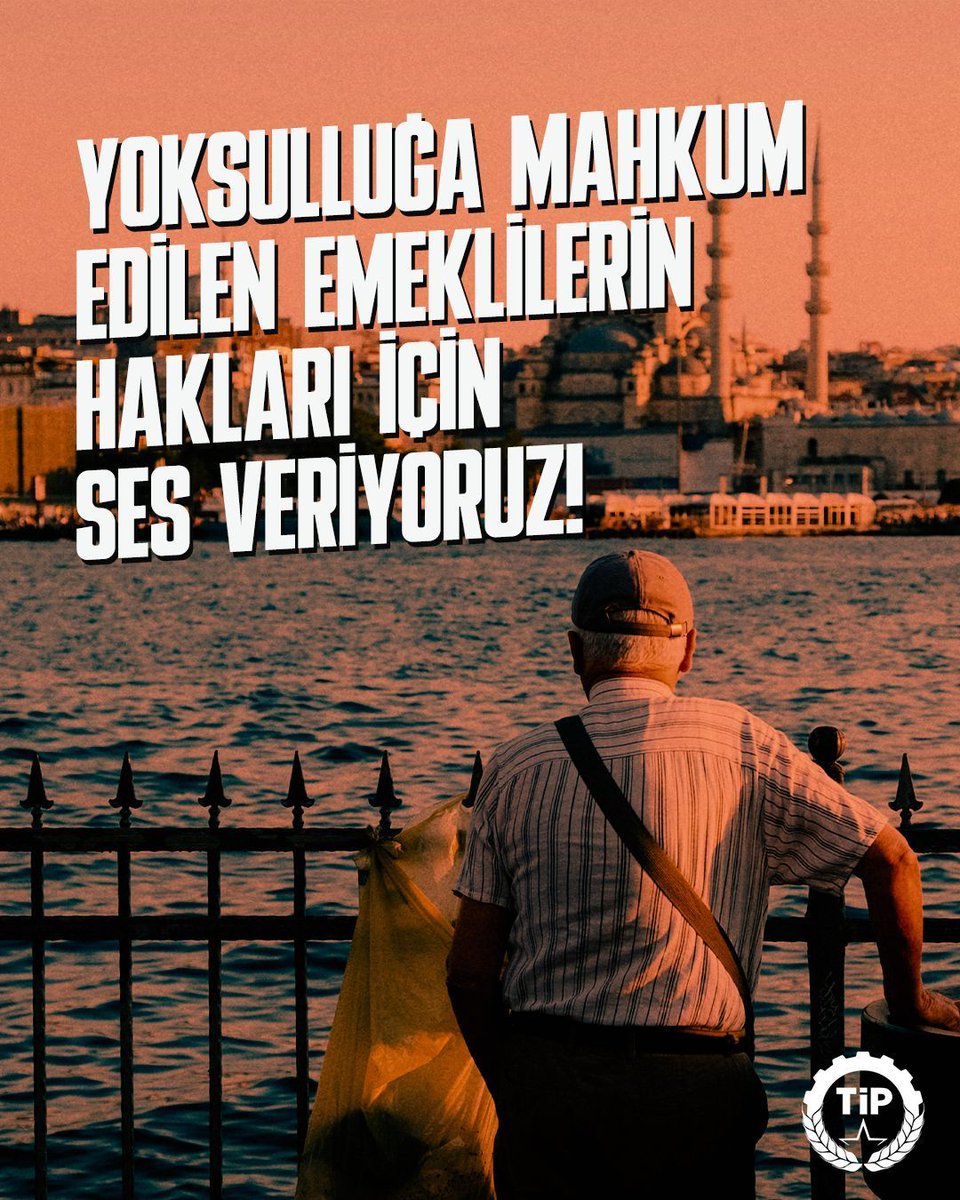 On yıllarca alın teri dökerek hak ettikleri emekli maaşını sadakaya çevirdiler, emeklileri Türkiye'nin muhtaçları haline getirdiler.

1 Mayıs'ta emekliler, alın terinin hakkı ve insanca bir yaşam için ses veriyor!