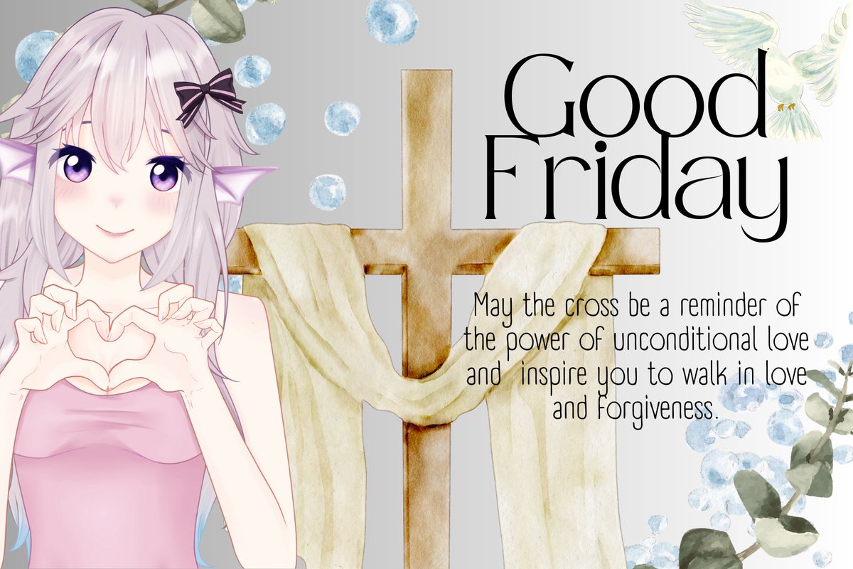 Selamat hari raya Jumat Agung bagi yang merayakan! Happy Good Friday to everyone who celebrates it!
On this day, let’s remember the power of compassion and forgiveness. Happy Good Friday to everyone who celebrates it.