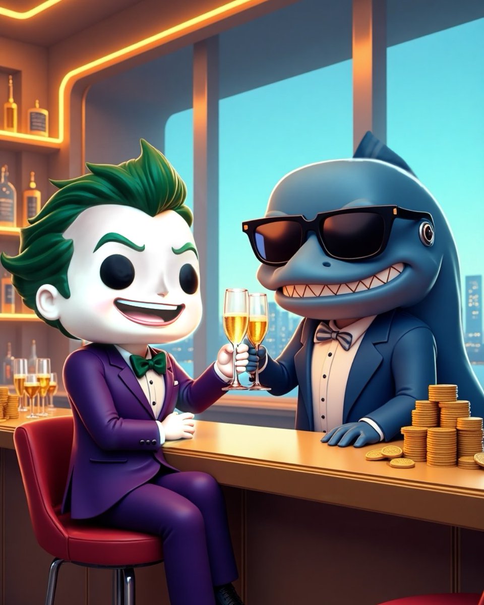 JOKRLabs's tweet photo. Whales don’t just trade. They toast with JOK. 🥂 https://t.co/tUTKcuZqal #JOKQuest #Web3Gaming #CryptoWhale #memecoins #TONLife https://t.co/3oE1ln7qGv