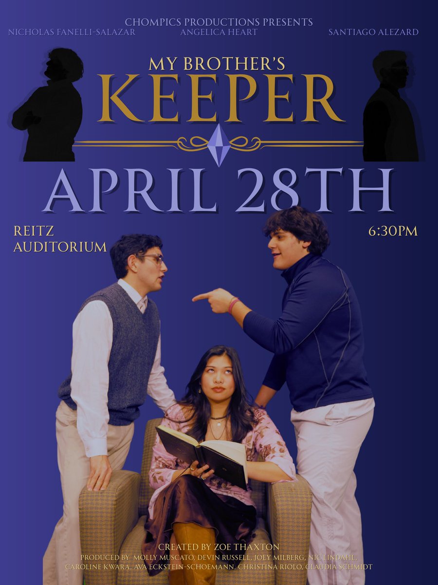 ZoeThaxton's tweet photo. My web series “My Brother’s Keeper” will premiere April 28th! I’m so thankful for everyone who assisted in any way to help make this story come to life. It’s been an amazing opportunity 💜💙 https://t.co/weIEFQ2m5y