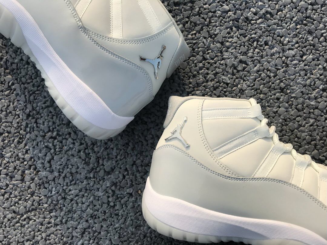 KicksFinder's tweet photo. FIRST LOOK: WMNS Air Jordan 11 Retro "Sail" 🍦

🗓️ November 11th, 2025
📝 AR0715-110 (WMNS); DO3857-110 (PS); DO3856-110 (TD)
💰 $230; $100; 85 USD
📸 IG: hanzuying 
💵COP OR 🚮DROP? https://t.co/YUCmbj4Jwg