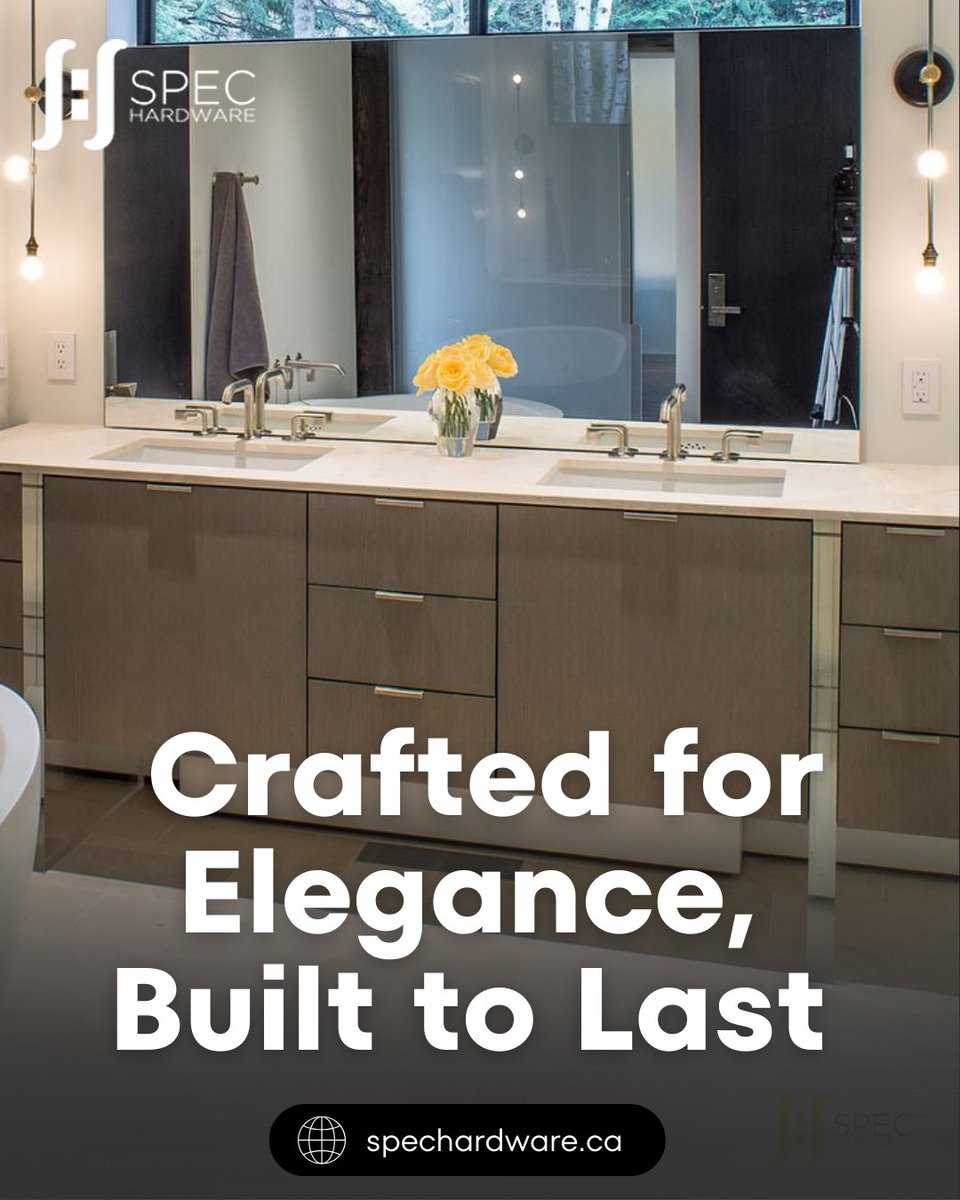 spechardware's tweet image. At Spec Hardware, we believe hardware should be as durable as it is beautiful. Our premium selection ensures your home’s design stands the test of time with top-quality materials and expert craftsmanship. 🏡🔑

#DurabilityMeetsDesign #TimelessStyle #UpgradeYourSpace #SpecHardware