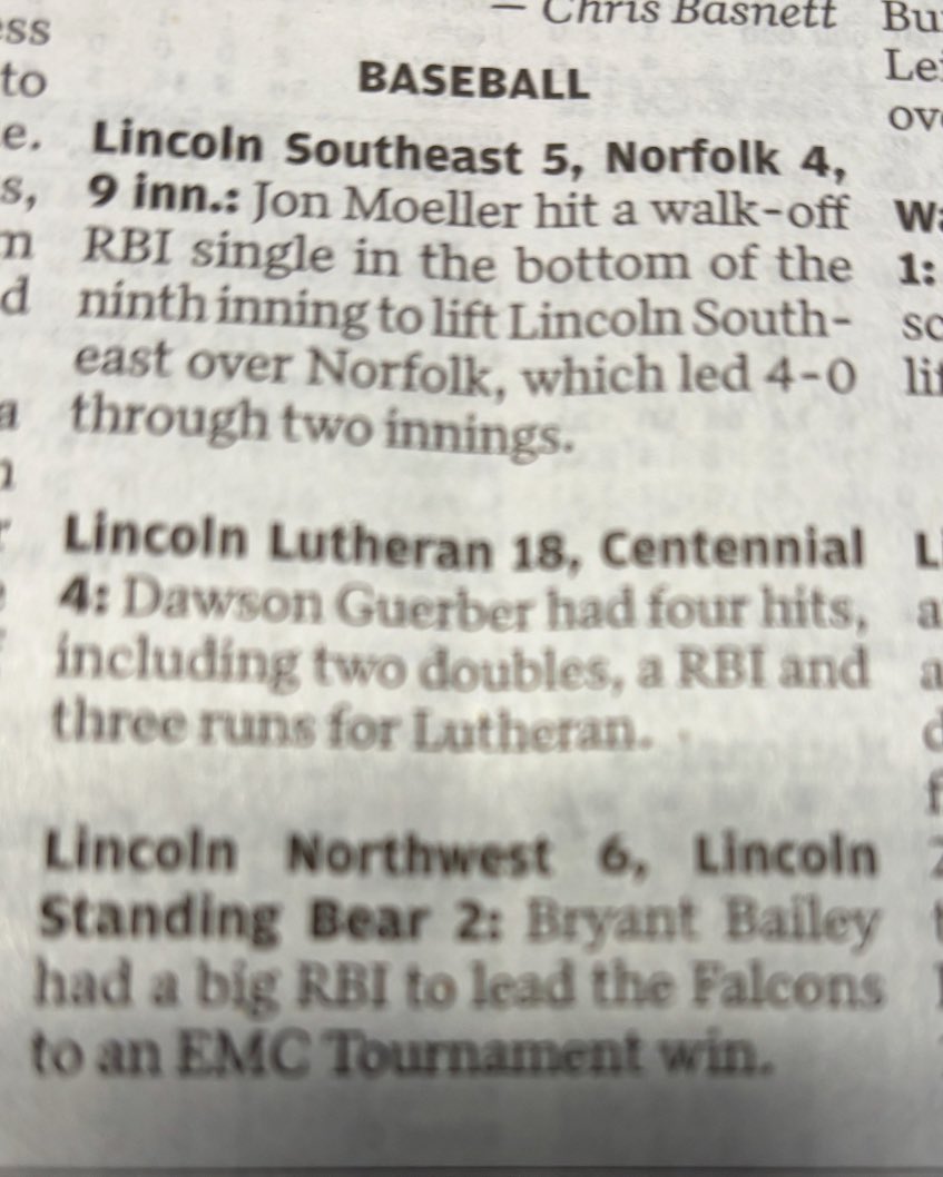 Jay (@jaybyrd1099) on Twitter photo Congrats to <a href="/DawsonGuerber/">Dawson Guerber</a> for making the all conference academic list for 24/25! Also had a week of baseball going 6 for 7 with 2 walks and a stolen base. Dawson had faced 2 tough pitchers and he didnโt hit well, so adjustments were made <a href="/TannerLubach/">Tanner Lubach</a> and heโs back to barrels! Congrats to <a href="/DawsonGuerber/">Dawson Guerber</a> for making the all conference academic list for 24/25! Also had a week of baseball going 6 for 7 with 2 walks and a stolen base. Dawson had faced 2 tough pitchers and he didnโt hit well, so adjustments were made <a href="/TannerLubach/">Tanner Lubach</a> and heโs back to barrels!