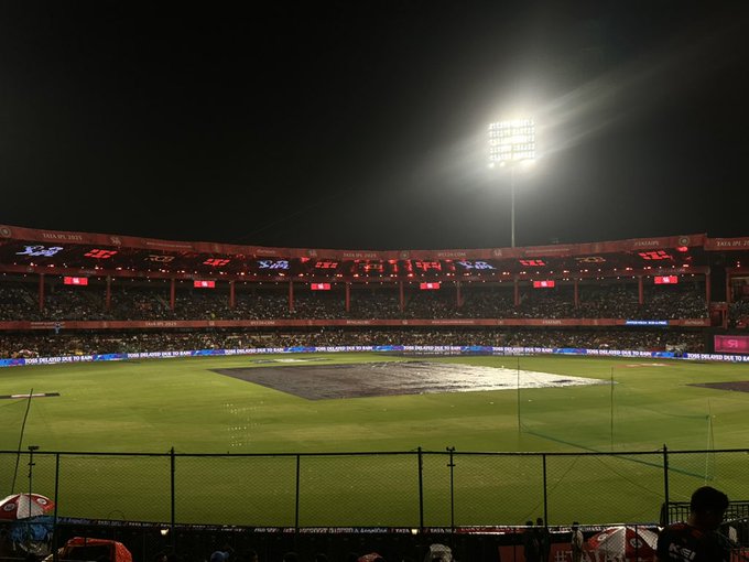 8:10  PM IST &amp; Local Time:

The rain has returned to Chinnaswamy Stadium, and the wait continues.

 It’s a bit of a setback, but we’re staying hopeful!

It's frustration now 😭 😭 😭 

#RCBvsPBKS #PBKSvsRCB #RCBvsPBKS#RCBvsPBKS