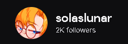 SolasToaster's tweet photo. YOOOOOO Thaank you!!! WE REACHED 2K!!!! thank you all so much for the support and loyalty youve shown.. even tho ive had my problems and short comings yall stayed by my side and still came back!!1 THANK YOU GUYS SO MUCH your the bestest community a streamer could ask for!!! https://t.co/ru2woUhW9N