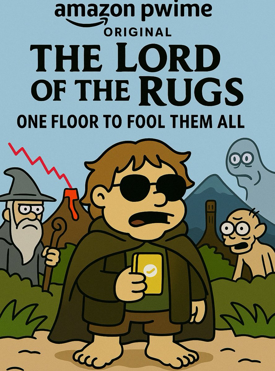 AmazonPwime's tweet photo. Coming soon on Solana.

The Lord of the Rugs, featuring @mrpunkdoteth.

Only on Amazon Pwime. https://t.co/hEkp5cs1Nj