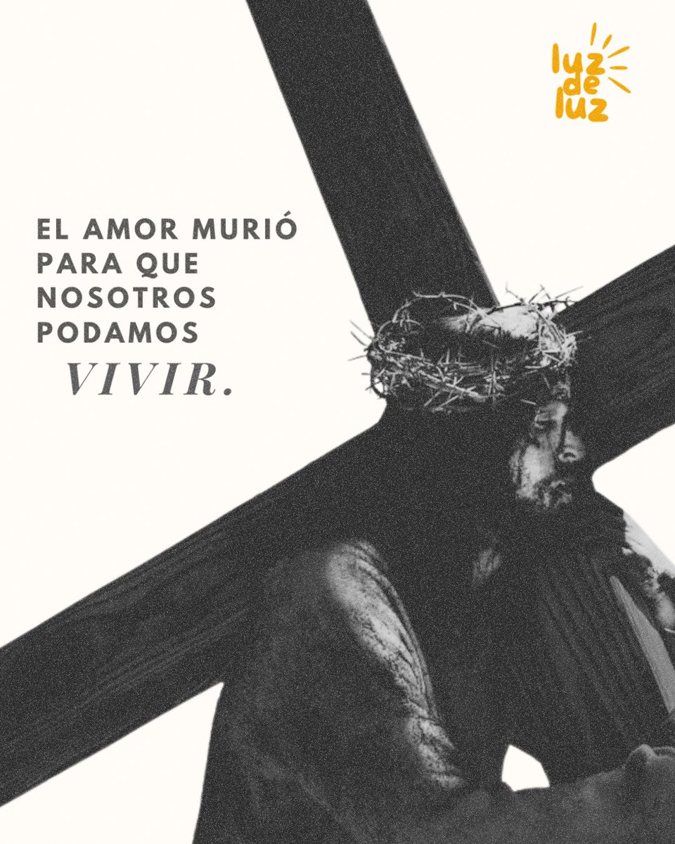 luzdeluzgt's tweet photo. Gracias Jesús por tu sacrificio en la cruz. Parecía ser el final, pero era solo el inicio. El amor murió para que nosotros pudiéramos vivir 🙏🏻. https://t.co/zUdlMpp0Bs