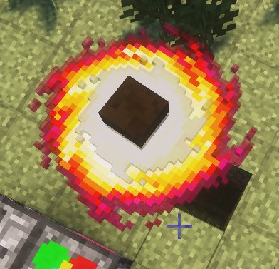 Black hole on minecraft