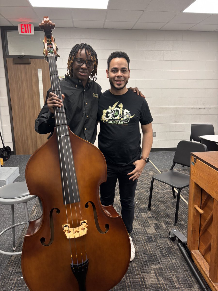Accompanied 🎹 the talented students from <a href="/armsorchestra/">Autumn Ridge Orchestra</a> at their Solo Contest yesterday 🎶. Nothing like seeing a former student doing a fabulous job on Double Bass 🎻. Made my day 🤗 <a href="/HumbleISD_Arts/">Humble ISD Fine Arts</a> <a href="/HumbleISD/">Humble ISD</a> #ProudTeacher #MusicEducation