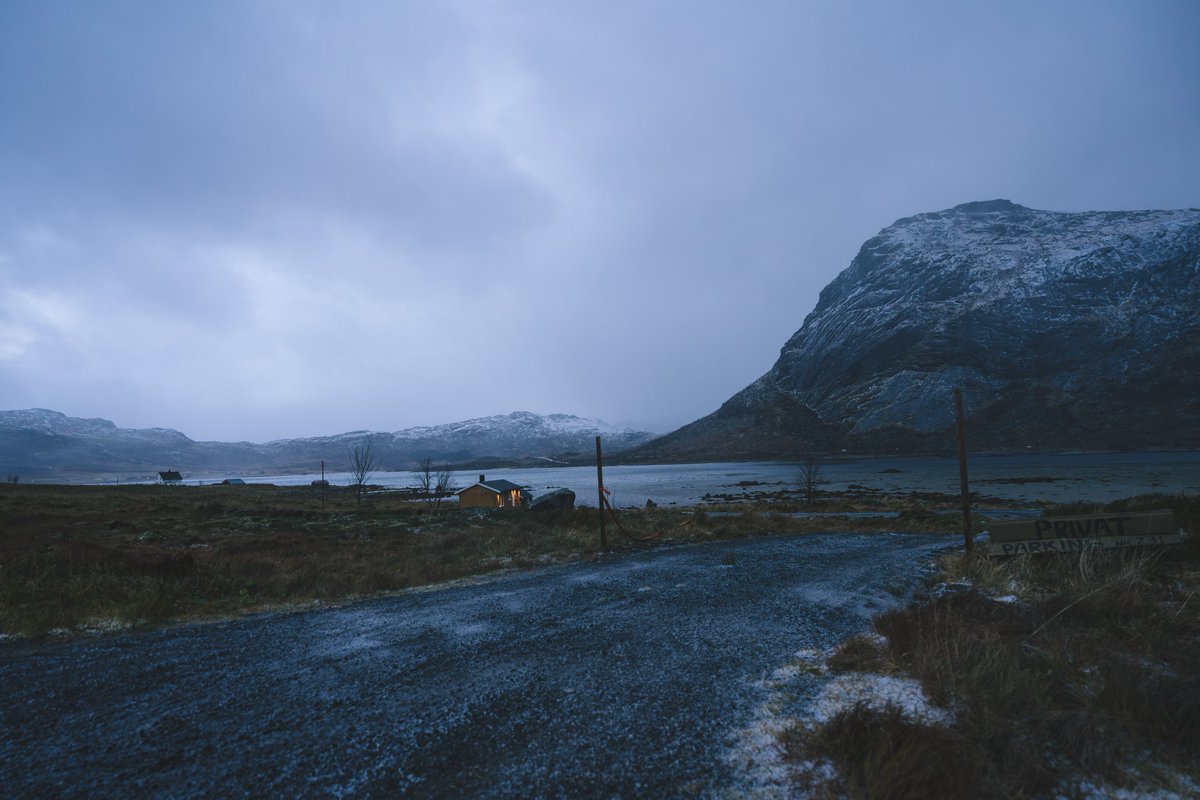 EternalMeteor's tweet photo. Captured the bluesy side of Lofoten. These dramatic landscapes have such a unique, serene vibe. 💙🏔️ #LofotenIslands #MoodyGrams * #LandscapePhotography
 * #TravelPhotography
 * #NorwayTravel
 * #VisitNorway
 * #Arctic
 * #NorthernNorway
 * #Photography
 * #Scenery https://t.co/ODrzBn6Svt