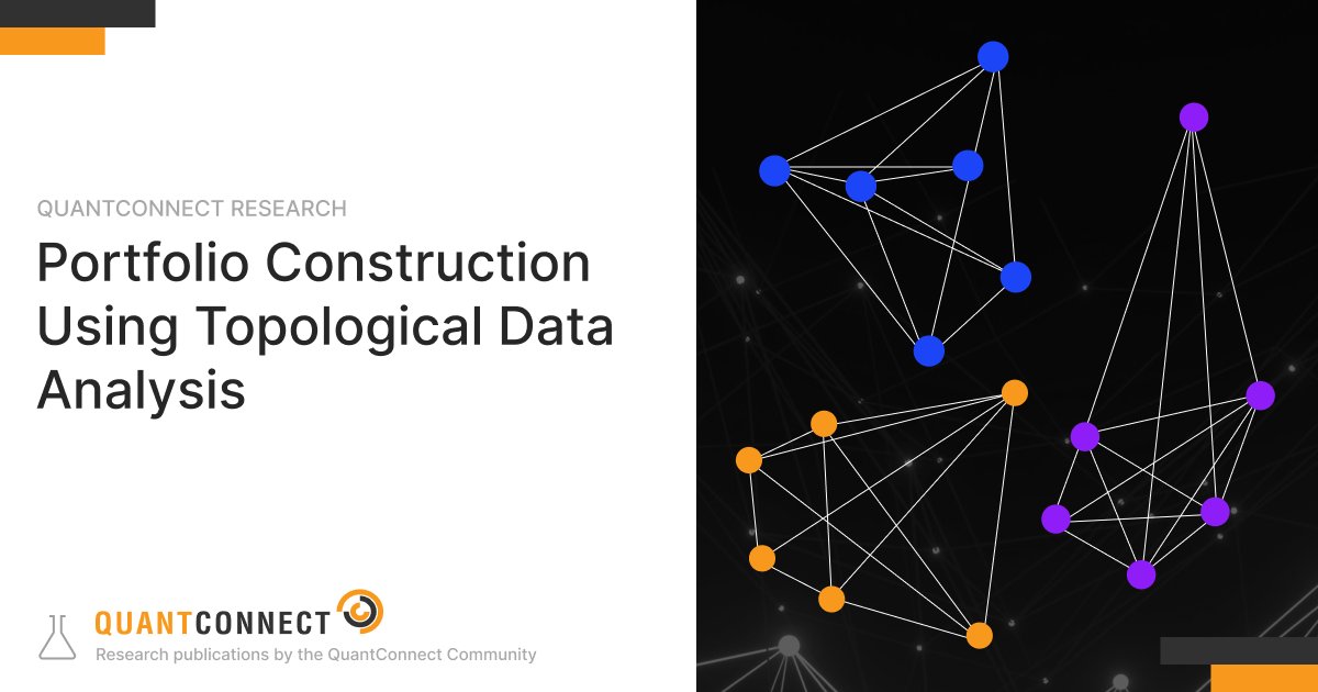 Happy Easter! Check our our new research post! We applied topological approaches to cluster SPY constituents, reducing the correlations of the constituents and overall drawdown. qnt.co/4j68GkB
