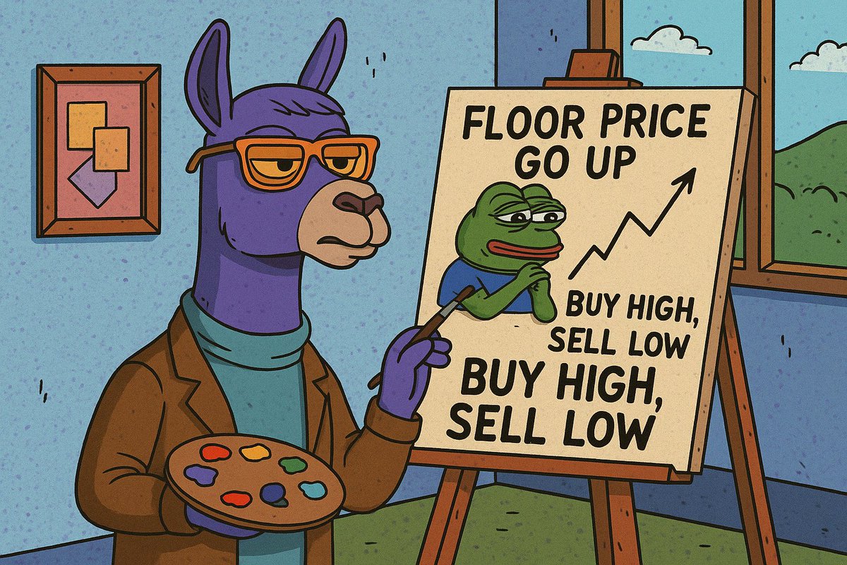 LazyLlamas_xyz's tweet photo. Lazy Meme contest! 

We are picking winners in the comments the next hours.

1. Submit your original Lazy Llama Meme or Artwork
2. Add your wallet

May your mint be as lazy as your submission. Multiple entries allowed.

#lazyllamas @monad_xyz https://t.co/84I73seEww