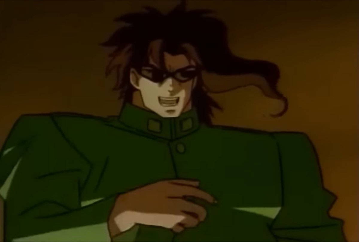 daily_kakyoin's tweet photo. He’s so wide https://t.co/OtiN2rPEOe