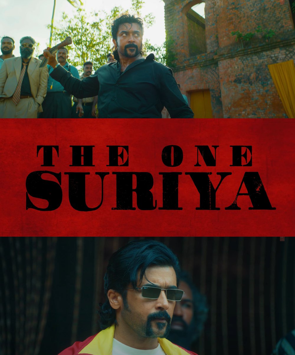 illusionistChay's tweet photo. RETRO - the wait for Suriya Anna fans is over.. The One is Coming 🔥 https://t.co/7kR92EZuff
