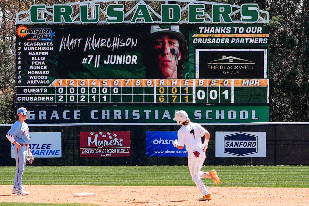 Grace Christian Baseball tweet media