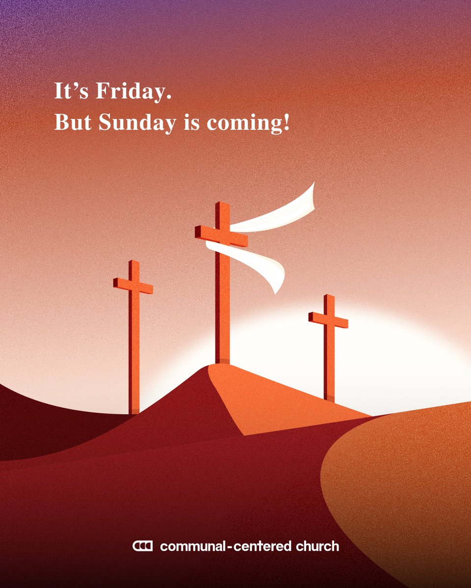 It’s Friday. But Sunday is coming!