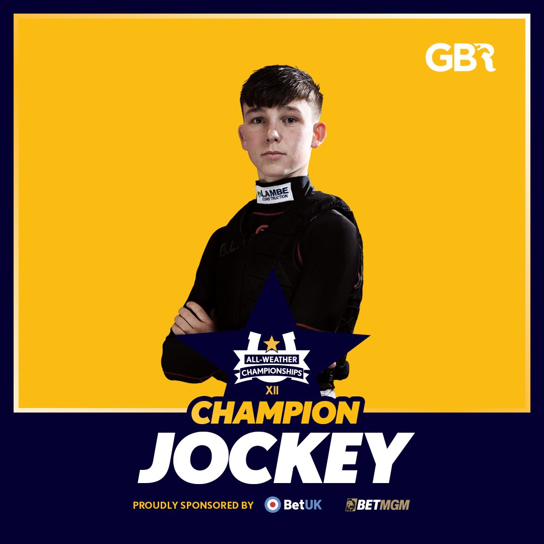 AWChampionships (@awchamps) on Twitter photo π 2022 All-Weather Pony Racing Series
π 2023 All-Weather Champion Apprentice
π 2024 All-Weather Champion Apprentice
...2025 All-Weather Champion Jockey! Congratulations <a href="/loughnane_billy/">Billy Loughnane</a> βοΈ π 2022 All-Weather Pony Racing Series
π 2023 All-Weather Champion Apprentice
π 2024 All-Weather Champion Apprentice
...2025 All-Weather Champion Jockey! Congratulations <a href="/loughnane_billy/">Billy Loughnane</a> βοΈ