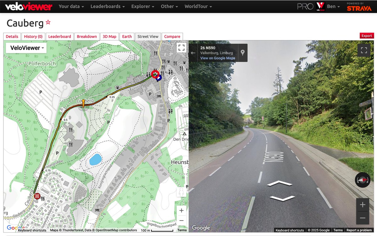 VeloViewer (@veloviewer) on Twitter photo šAll eyes on <a href="/Amstelgoldrace/">Amstel Gold Race</a> this weekend š³š±
Using VeloViewer data & profiling maps our spotlight is on the Cauberg ascentš¦
šStats
š13% max gradient
šJust short of 1k distance
š6.7 average gradient
š„View more on the segment right here veloviewer.com/segments/25431ā¦
#AGR25 #FLCS šAll eyes on <a href="/Amstelgoldrace/">Amstel Gold Race</a> this weekend š³š±
Using VeloViewer data & profiling maps our spotlight is on the Cauberg ascentš¦
šStats
š13% max gradient
šJust short of 1k distance
š6.7 average gradient
š„View more on the segment right here veloviewer.com/segments/25431ā¦
#AGR25 #FLCS