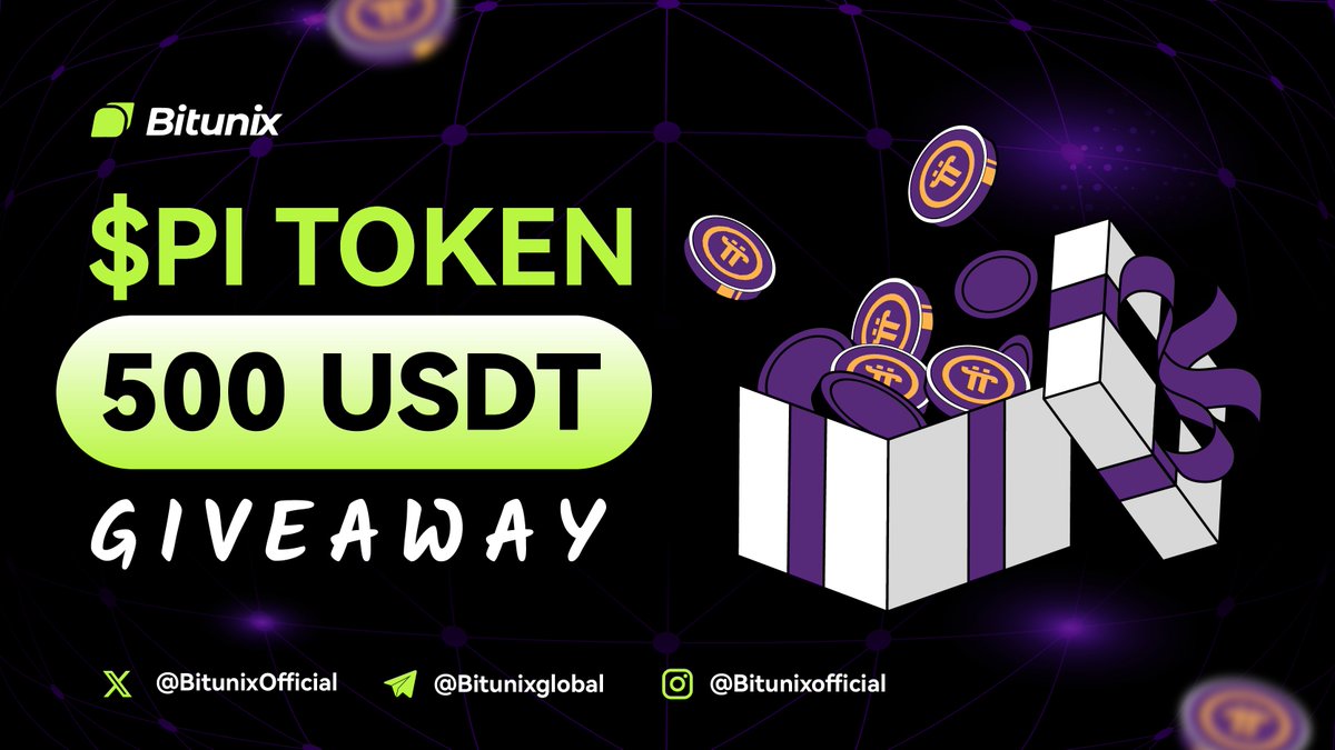 BitunixOfficial's tweet image. $500 $PI GIVEAWAY! 🎁

How to participate 👇
1️⃣ Follow @bitunixofficial, RT &amp;amp; tag friends
2️⃣ Follow us on coinmarketcap.com/community/prof…

Share your $PI ROI to boost your chances! 🚀

📅 April 18 – April 24 ▪︎ 20 winners