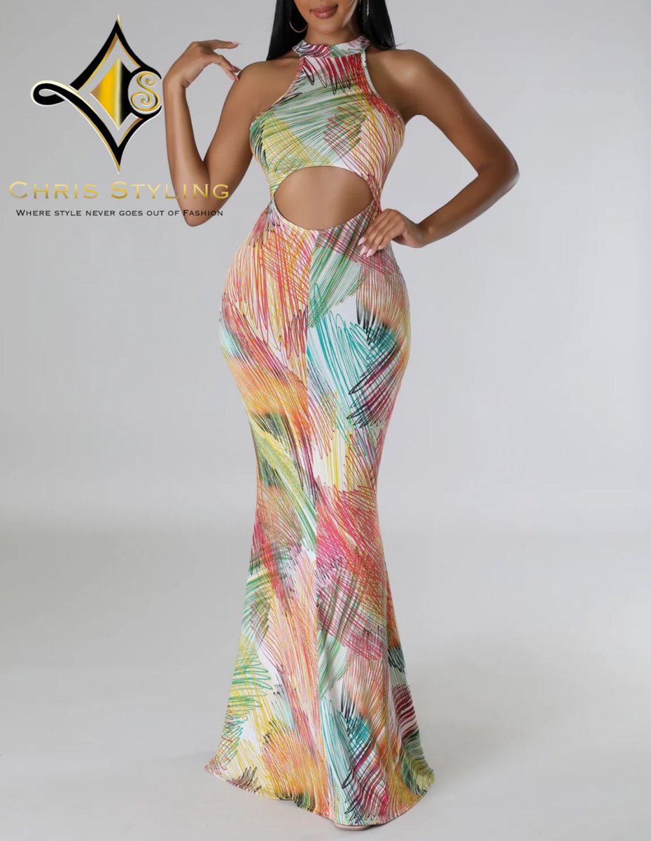 Chrisstyling12's tweet photo. Color your wardrobe with our #Qi Multicolored Reversible Maxi Dress! 💛
•
•
Sizes: S,M,L,XL (High-Stretch)
* Model is wearing a size “SMALL”.
•
Price:💲350.00TTD https://t.co/4uhLQlNIbs