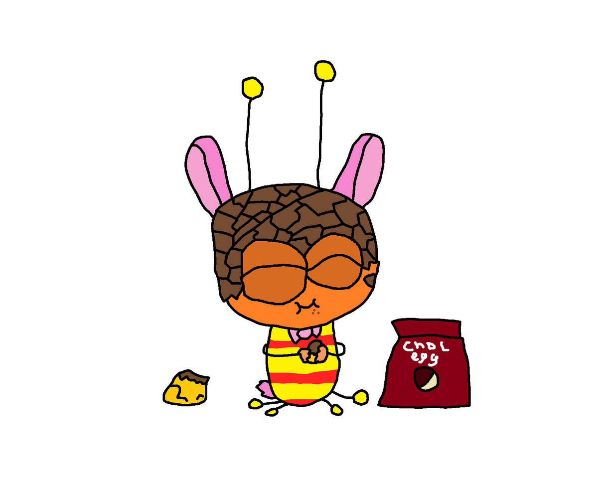 ThePalafin's tweet photo. Bug Spring Day 19: Chocolate
#TheLingoShow #Easter #Wei #Chocolate #BugSpring https://t.co/GsnfQdq7IG