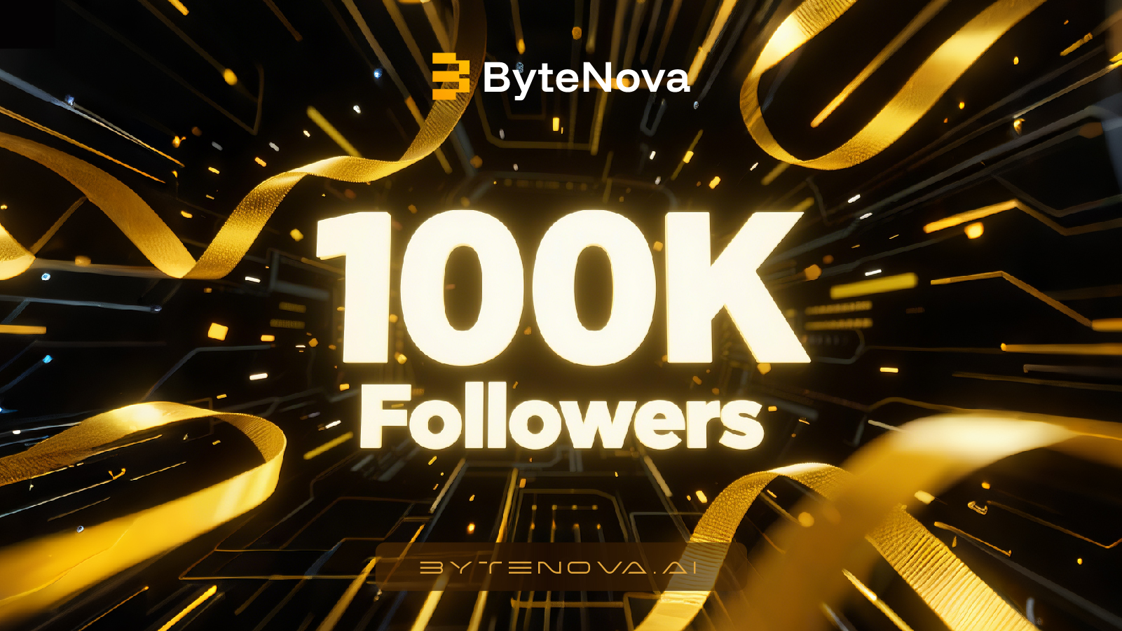 ByteNova telah mendapatkan 100 ribu followers di X/Twitter sejak airdrop diumumkan.