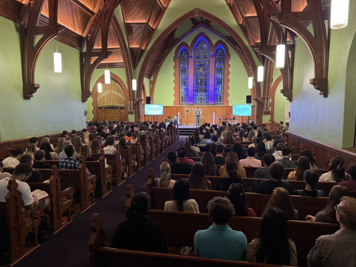 jdgreear's tweet photo. More good news pouring in. Our church plant in Charlottesville @UVA held a service in UVA’s chapel (wow) and then baptized 5 students in the back of an F-150! https://t.co/lb7JoHgjGz