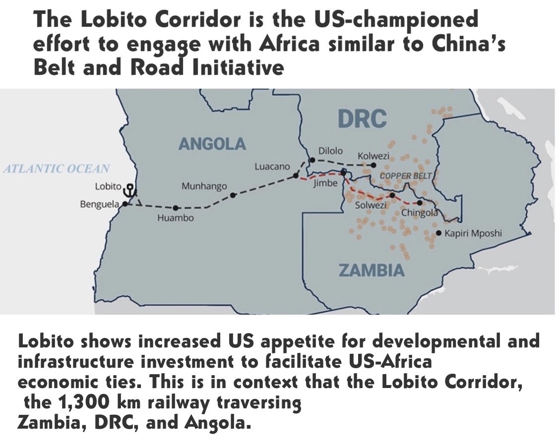 KAGAME CRASHED BY AN AMERICAN EXPRESS TRAIN IN DRC

The US’ poured $3B into a 1,300 km railway traversing Zambia, DRC and Angola to transport minerals to the Atlantic Ocean and off to the US. Unaware of the US train speeding across DRC, Kagame was hit and rushed to hospital.