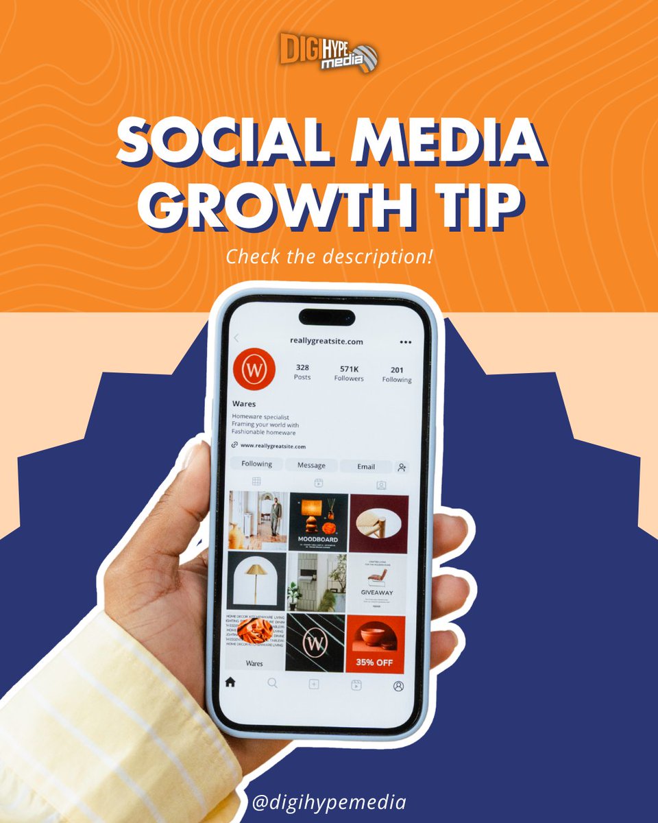Digihypemedia's tweet image. Want to grow your Instagram in 2025? ⭐️
Engagement is key! Reply to comments, start conversations in DMs, and interact with your audience daily. The algorithm loves it! 💡✨
#InstagramGrowth #SocialMediaTips #AlgorithmHacks #EngagementBoost #Digihype