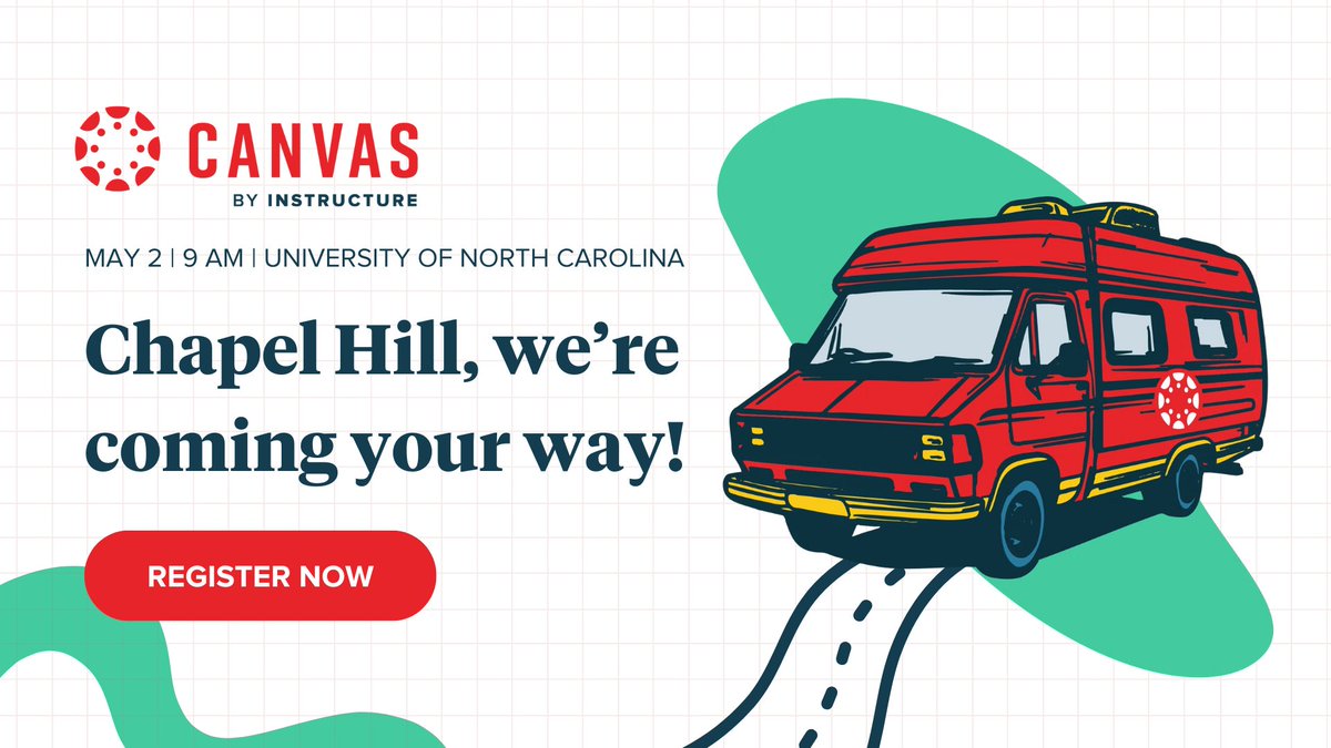 The #CanvasCaravan is headed to Chapel Hill! 🎉
 
Join us for a one-day event packed with insights, peer connections, and bold ideas transforming higher education. 🚀
 
Whether you’re a #CanvasLMS pro or exploring options, this is your moment.

🔗 bit.ly/4iuDr1S