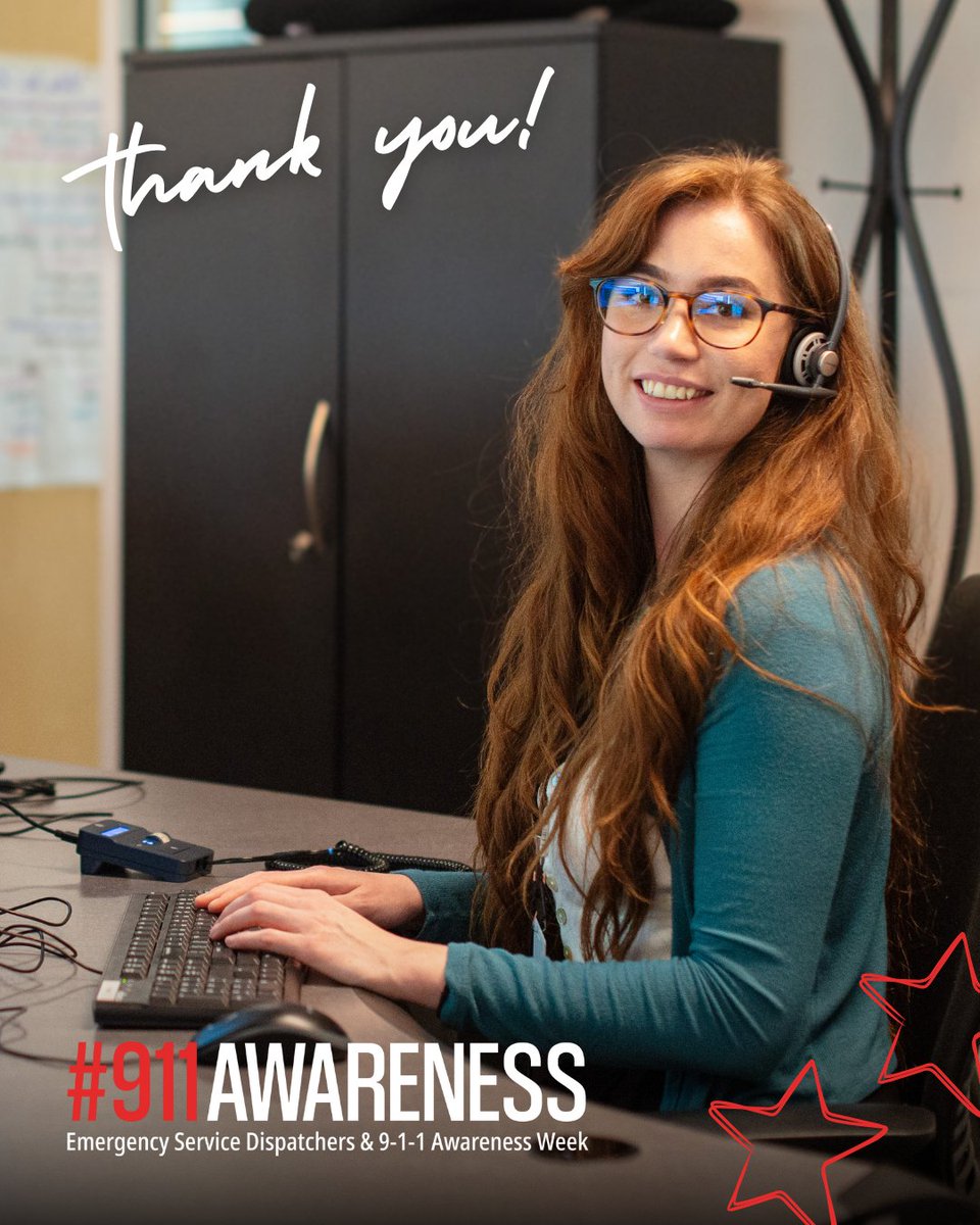 Did you know E-Comm handles more than 5,600 9-1-1 calls per day? That’s over two million calls a year! 
Join us in recognizing <a href="/EComm911_info/">E-Comm 9-1-1</a> staff for supporting B.C.'s first responders and ensuring the safety of our communities. Thank you for all that you do! 
#911AwarenessWeek