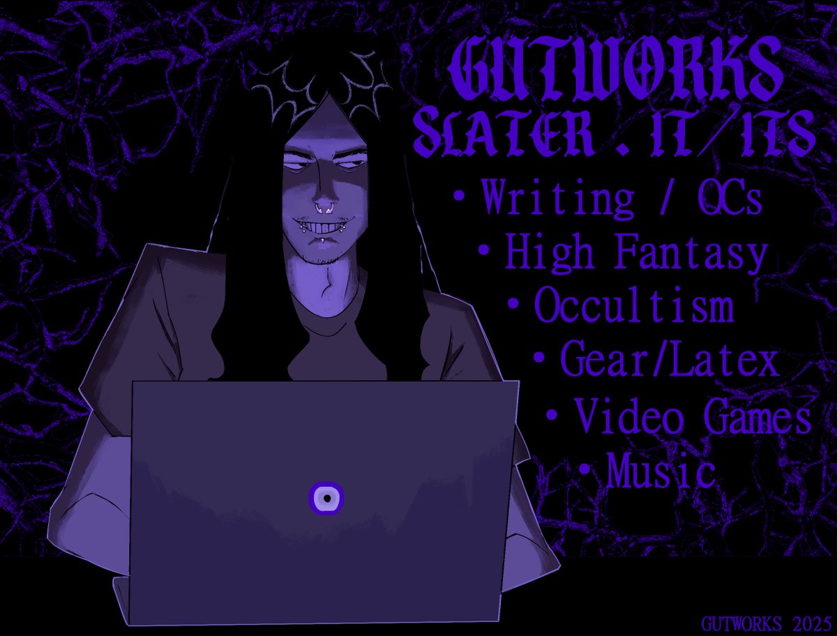 gutworks666's tweet image. toyhouse β« toyhou.se/gutworks
bsky β« gutworks.bsky.social
art blog β« gutworks.tumblr.com
β gore/fetish/sensitive content within β