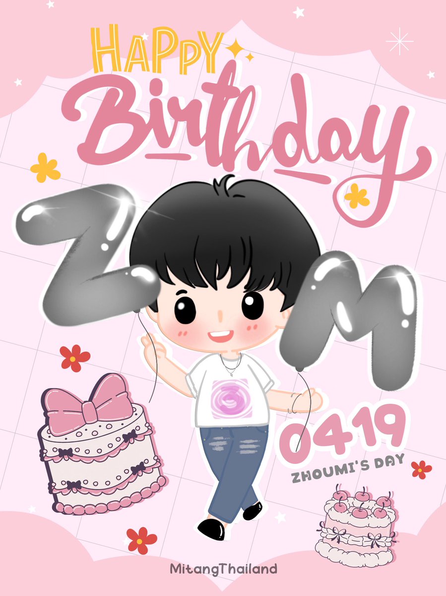Happy ZhouMi’s Day 💖🎊
祝”觅”生日快 ～ #HappyZHOUMIDay