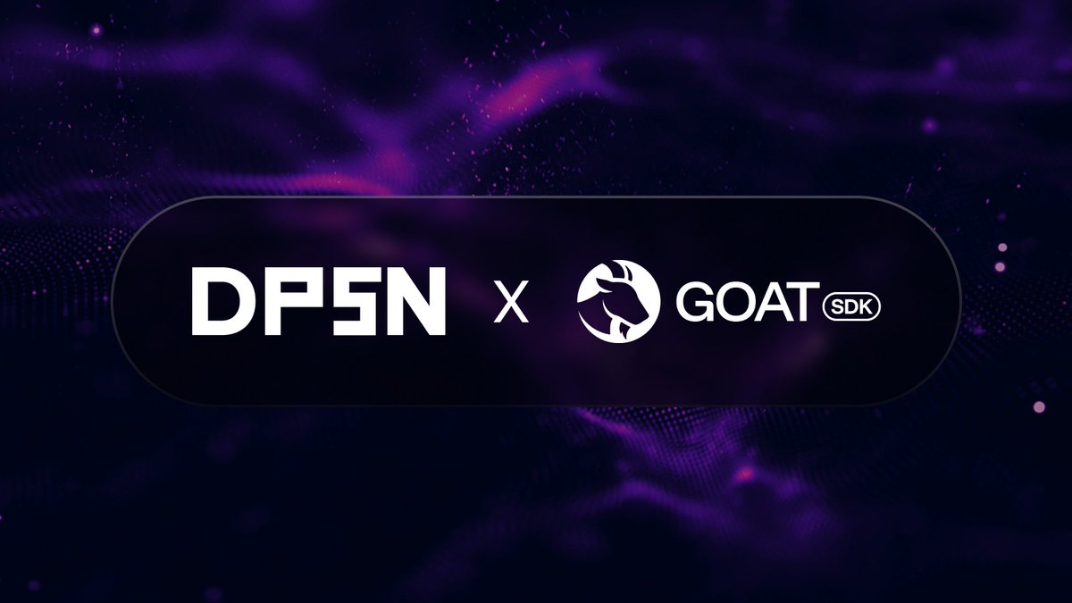 DPSN (@dpsn_org) on Twitter photo 🚀 DPSN is now live with push-based real-time data streams on <a href="/goat_sdk/">GOAT (Great Onchain Agent Toolkit)</a> 🔥
🔄 DPSN enables the first push-based streams on GOAT SDK, delivering instant updates that reduce latency and network load — unlike traditional pull-based plugins.
⚡ Agents on GOAT SDK now get faster, 🚀 DPSN is now live with push-based real-time data streams on <a href="/goat_sdk/">GOAT (Great Onchain Agent Toolkit)</a> 🔥
🔄 DPSN enables the first push-based streams on GOAT SDK, delivering instant updates that reduce latency and network load — unlike traditional pull-based plugins.
⚡ Agents on GOAT SDK now get faster,
