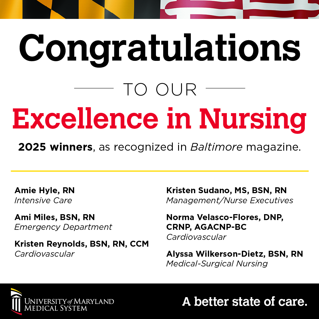 SJMCTowson (@sjmctowson) on Twitter photo Congratulations to the UM SJMC nurses recognized by <a href="/Baltimoremag/">Baltimore magazine</a> in its "Excellence in Nursing" issue. Your commitment to quality care and nursing excellence truly makes a difference for every patient. Check out the full list of <a href="/umms/">University of Maryland Medical System</a> honorees here: umms.org/EIN Congratulations to the UM SJMC nurses recognized by <a href="/Baltimoremag/">Baltimore magazine</a> in its "Excellence in Nursing" issue. Your commitment to quality care and nursing excellence truly makes a difference for every patient. Check out the full list of <a href="/umms/">University of Maryland Medical System</a> honorees here: umms.org/EIN