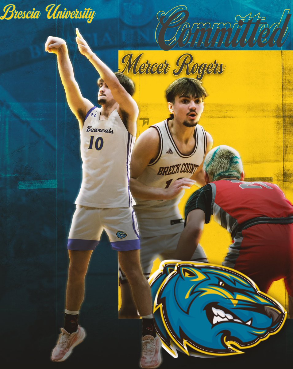 Able Edits (@ableedits) on Twitter photo Unanimous 3rd Region 1st Team PG Mercer Rogers has committed to Brescia University. 2nd All Time in Scoring at Breckinridge County HS
<a href="/MercerRogers25/">Mercer Rogers</a> Unanimous 3rd Region 1st Team PG Mercer Rogers has committed to Brescia University. 2nd All Time in Scoring at Breckinridge County HS
<a href="/MercerRogers25/">Mercer Rogers</a>