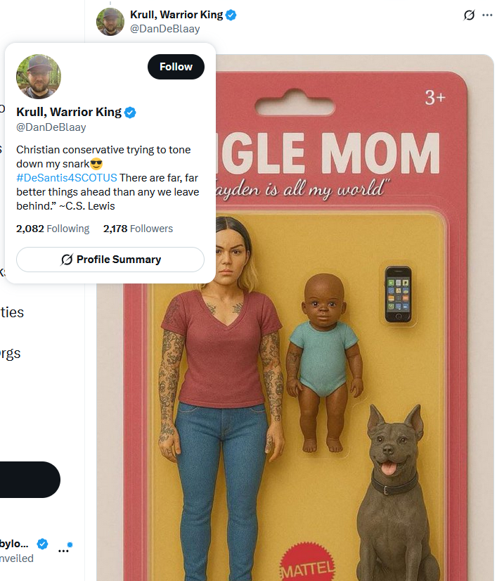 BabylonUnveiled's tweet photo. If there's one thing good about Trump & Elon Musk, it's that they emboldened the racist underbelly of Christianity to show itself.
#FourthBeast #TenToes https://t.co/c7RGXTMa99