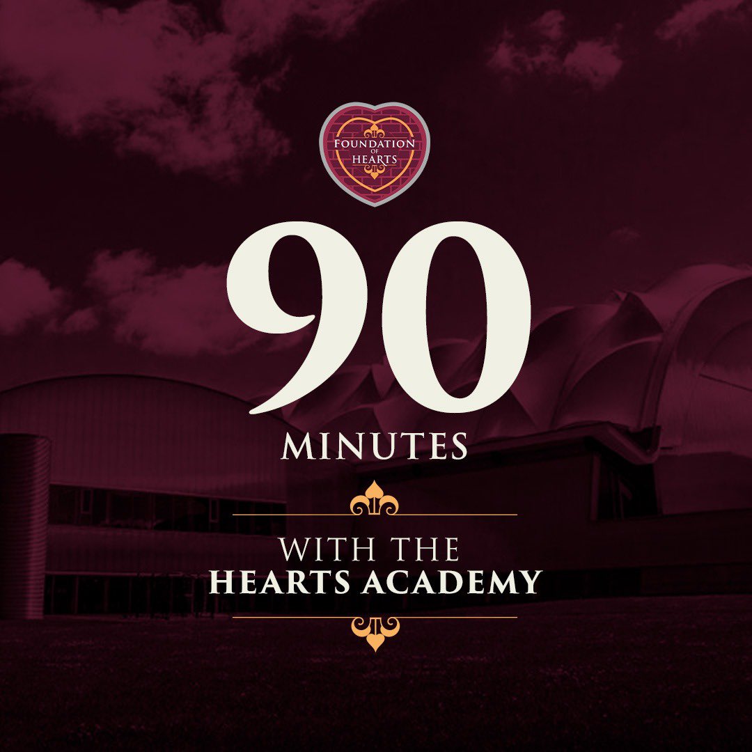 Our second '90 Minutes with' event of 2025 brings Andrew Webster, Academy Director and Scottish Cup winning legend to the stage. Andrew will discuss his role and give a presentation on the Academy.

🗓️ 15th May
⏰ 1830
📍 The Gorgie Suite
🎟️ universe.com/events/foundat…