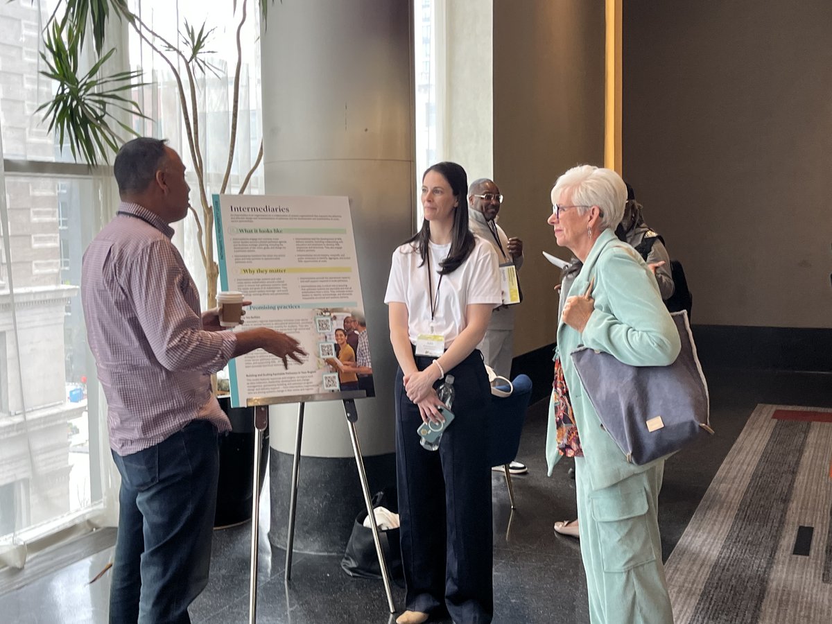 jfftweets's tweet photo. That’s a wrap on the Spring 2025 #PathwaystoProsperity National Institute! Nearly 200 leaders joined us to reimagine pathways systems that center job quality, credential value, and human connection. Join the movement: https://t.co/XGGpFflm17
#NoDeadEnds https://t.co/aLKh3m9Q8T