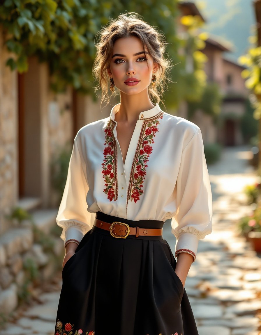 canyonmoongal's tweet photo. @kevin242kdr @Lisaautry0101 Modern with a touch of tradition - beautiful women worldwide #FriSatSunAI https://t.co/mRe2gz2y43