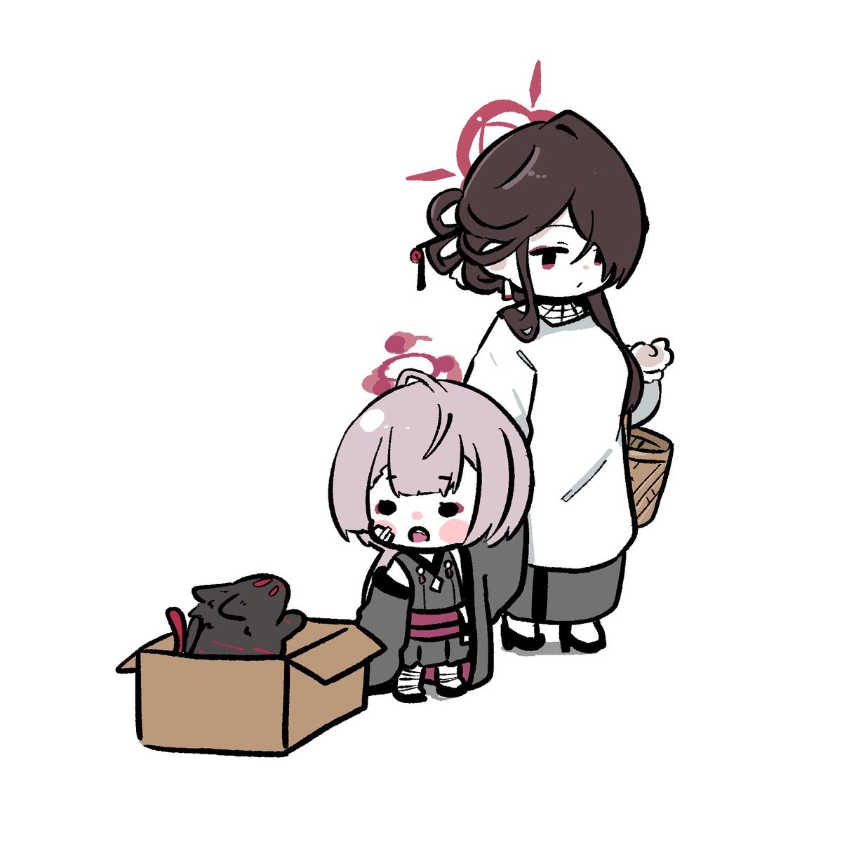キキョウ(ブルーアーカイブ) 「」|みつき/さにや【原稿期間】のイラスト