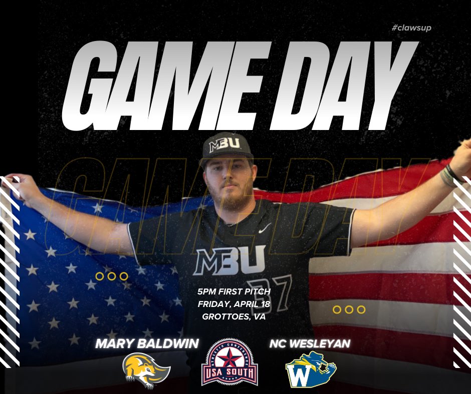 Baseball_MBU's tweet photo. GAME DAY!
The Fighting Squirrels take on the Battling Bishops for a single game at HOME!
5PM First Pitch!
#clawsup #defendthetown https://t.co/k5tDiFKgLk