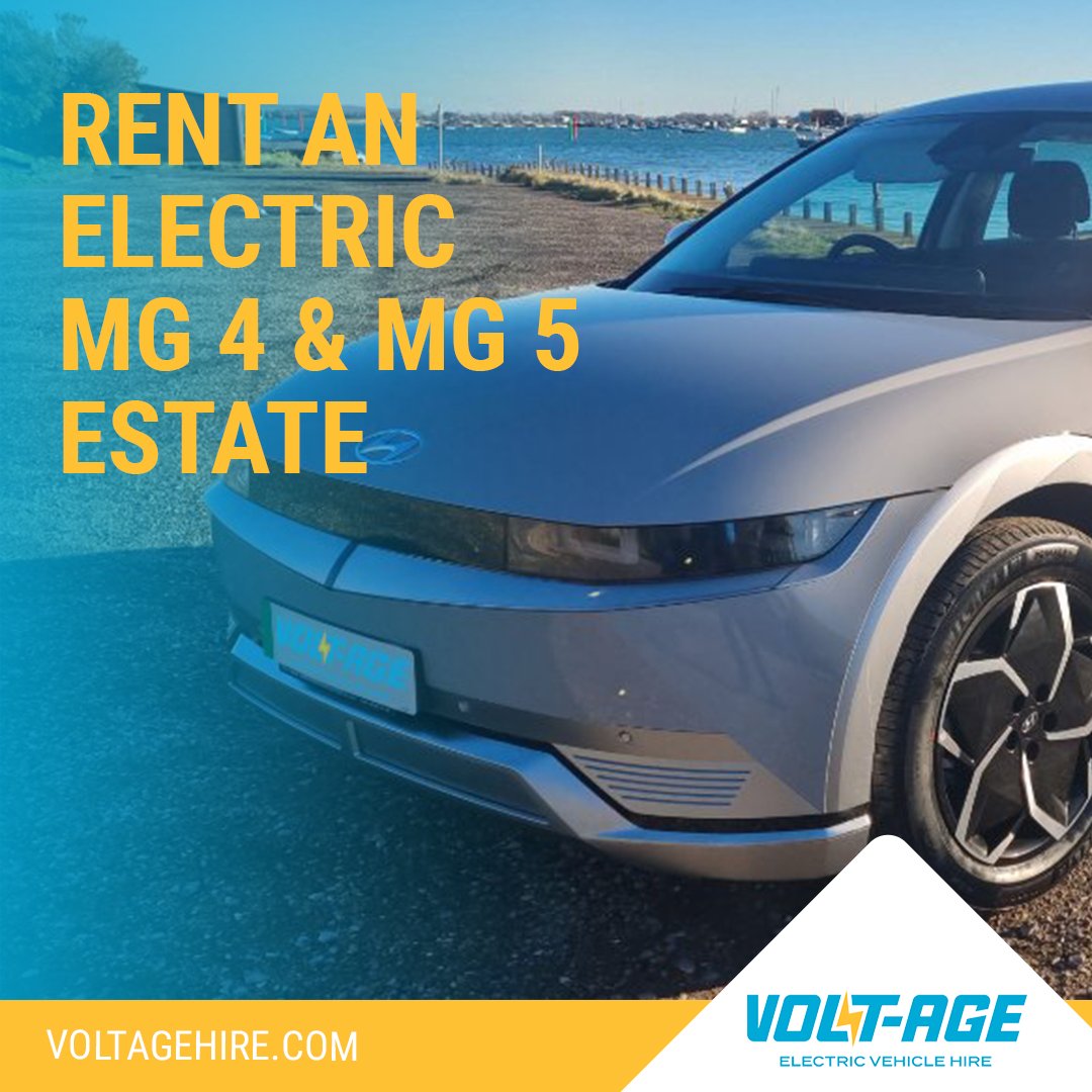 Since 2014, MG has combined affordability &amp; performance in the EV market. Now, you can experience the MG 4 &amp; MG 5 Estate, available to hire at a moment’s notice! 🚀🔋 Book today &amp; drive electric! 🚙⚡#Voltage #ElectricCarHire #SustainableTravel #EV #MGEV #DriveElectric #EVHire