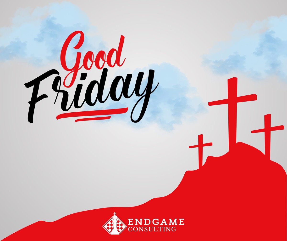Endgame_NC's tweet photo. On this Good Friday, we pause in solemn reflection and gratitude. May this day remind us of the power of sacrifice, the hope in redemption, and the strength found in stillness. Wishing peace and purpose to all.

- The Endgame Consulting Team https://t.co/6cmAzEudF7