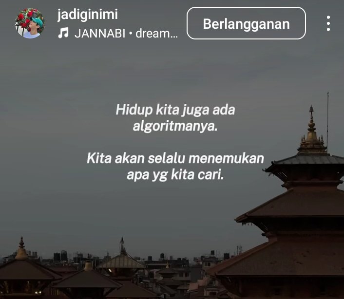 jcwantausen's tweet photo. @tanyakanrl klo kata jadiginimi sih gini, kyk kita liat sosmed deh. https://t.co/FuqQ0UH0QJ