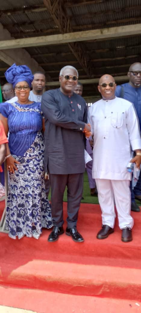 JFKSalone's tweet image. Today, attended the Good Friday Ecumenical Service, in Makeni, and read the Scripture Lesson, with theme, “The Unwavering Love of Christ” The Most Rev. John Koroma delivered a touching sermon on the importance of Christ’s love for us and the horizontal love for one another 🙏🙏🙏