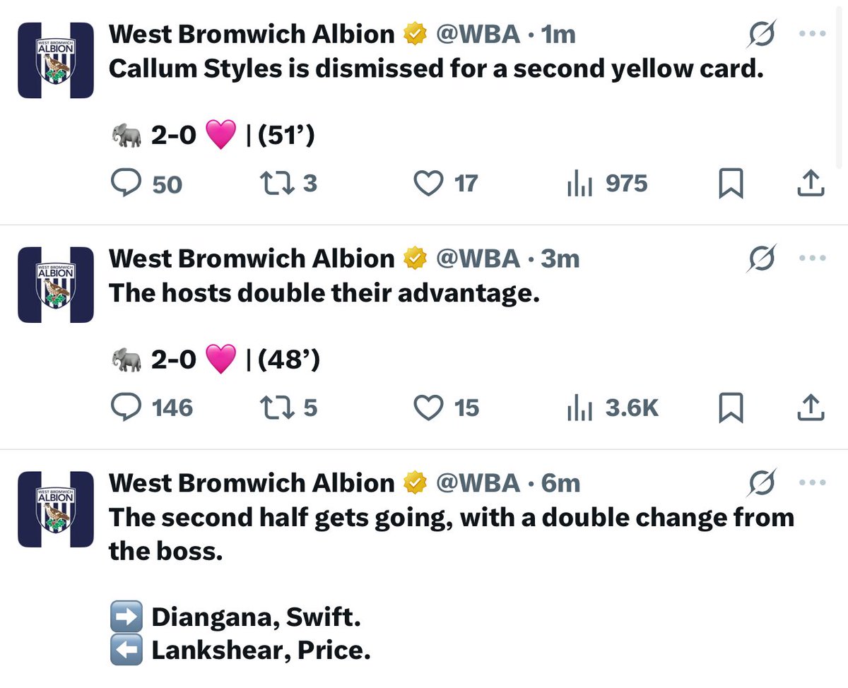 odg3e's tweet photo. what an awful 6 minutes to be alive #wba https://t.co/K2QiOkuxdd